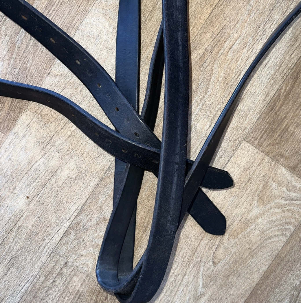 Black English Leather 62" Stirrup Leathers #10
