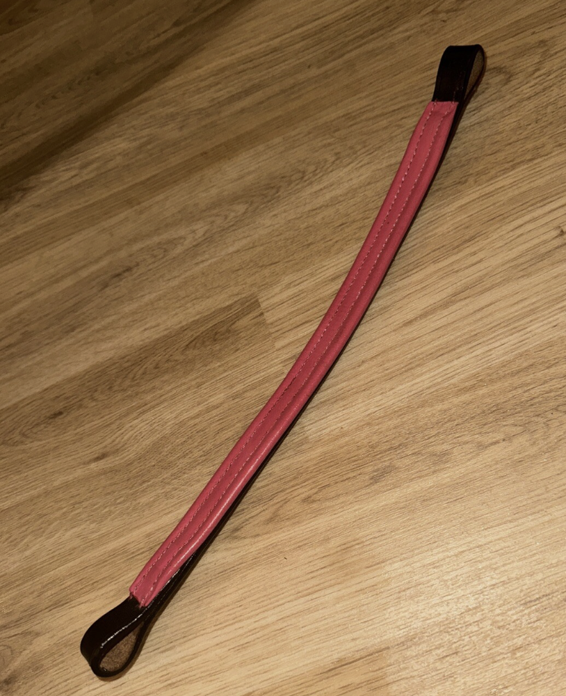 Pink Equine Black & Pink PONY 14” Browband - NEW - Free Post #400