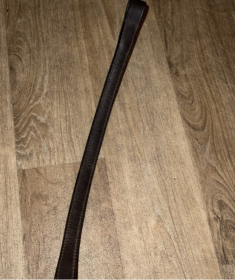 Plain Raised Leather Browband - Pony #32