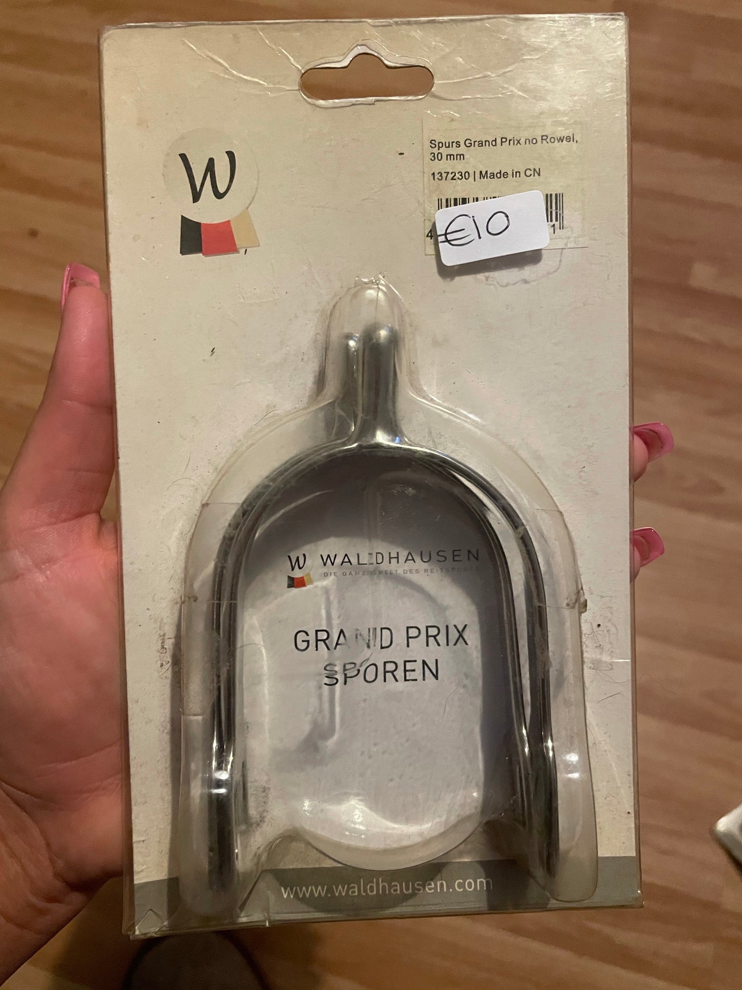 Waldhausen 30mm Grand Prix Spurs RRP £26.99 - Prince of Wales