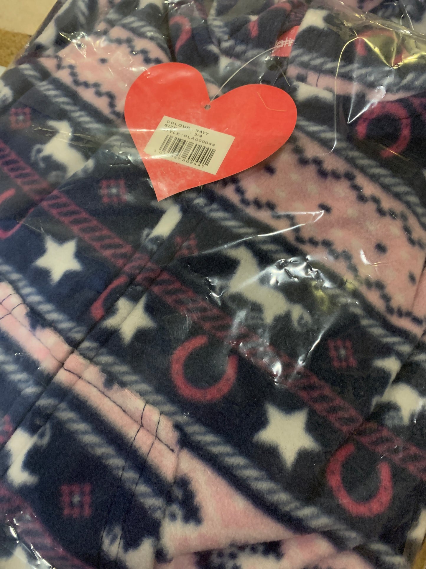Navy Fairisle Soft Fleece Onesie - Girls 3/4 5/6yrs - Free Delivery π