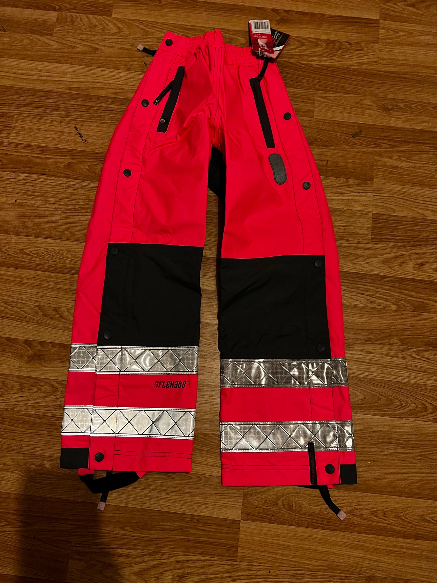Rockfish Riders 6/7Yrs Hi Viz Waterproof Trousers