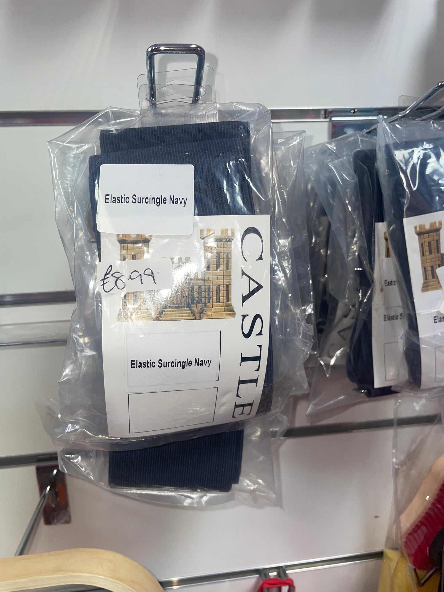 Castle Blue Elasticated Surcingle