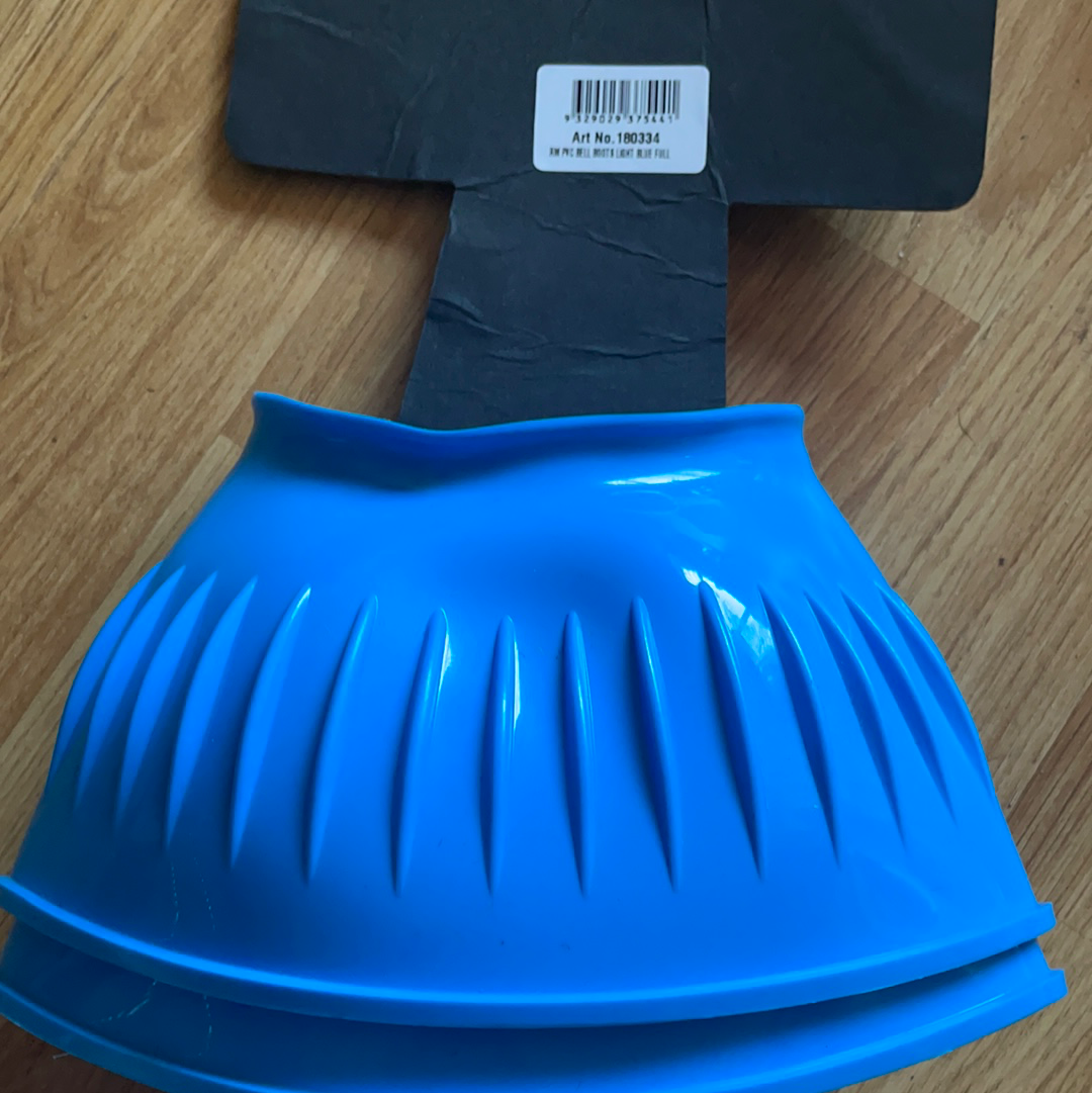 Roma Light Blue Over Reach Boots - Full Size