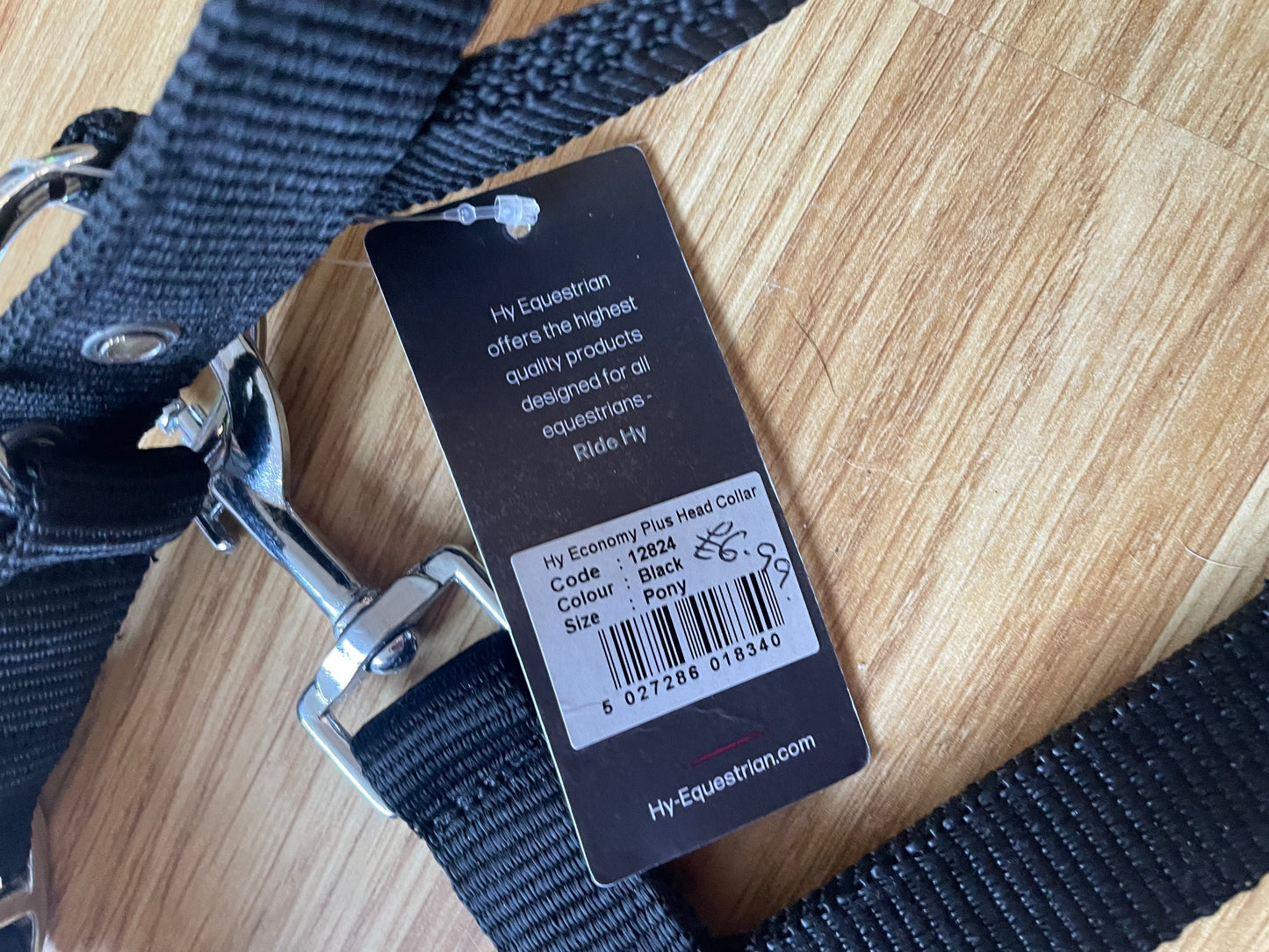 Hy Black Pony Headcollar