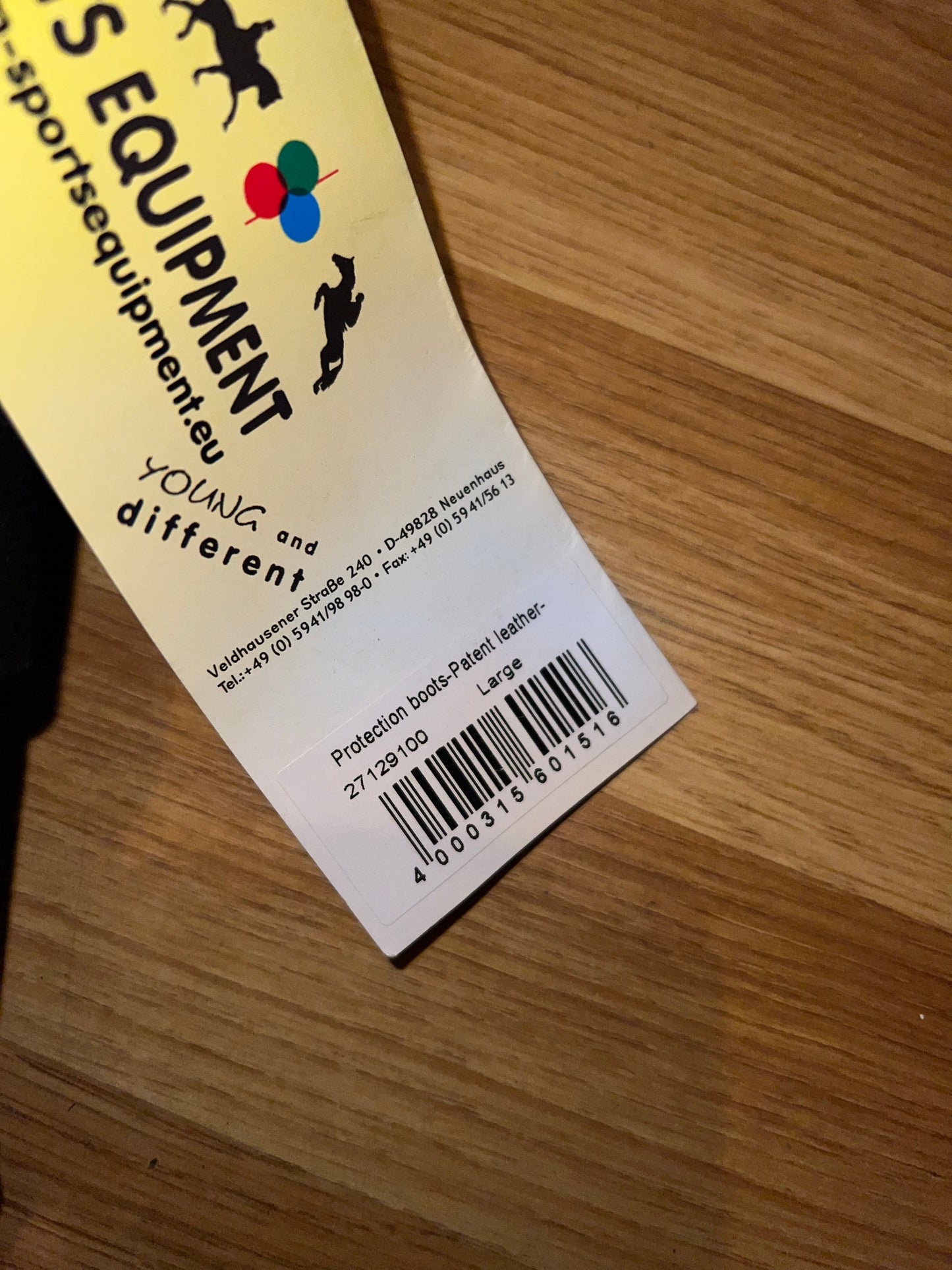 HKM Patent Brushing Boots - Large