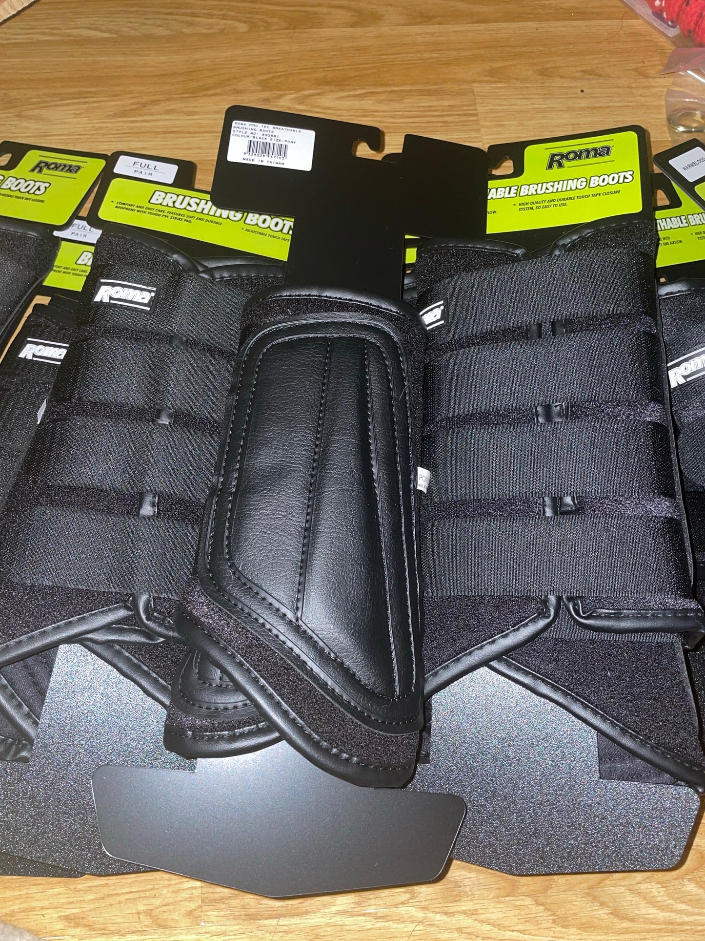 Roma Black Brushing Boots - Pony - Full - XF - RRP 38.99