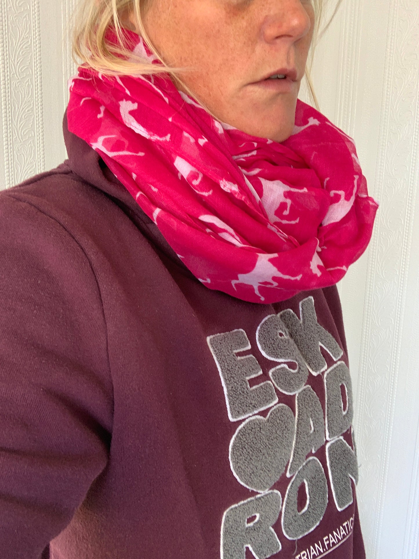 Horse Print Scarves - Lots Of Colours - Free Delivery π