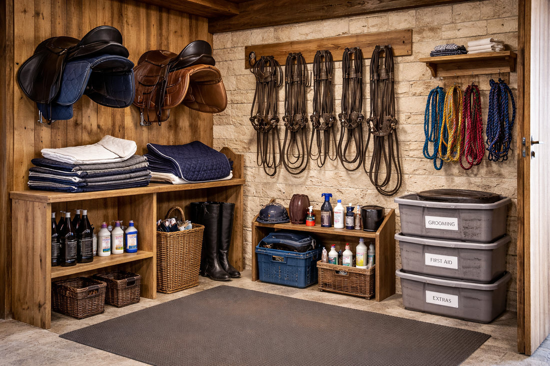 What Every Horse Owner Should Keep in Their Tack Room
