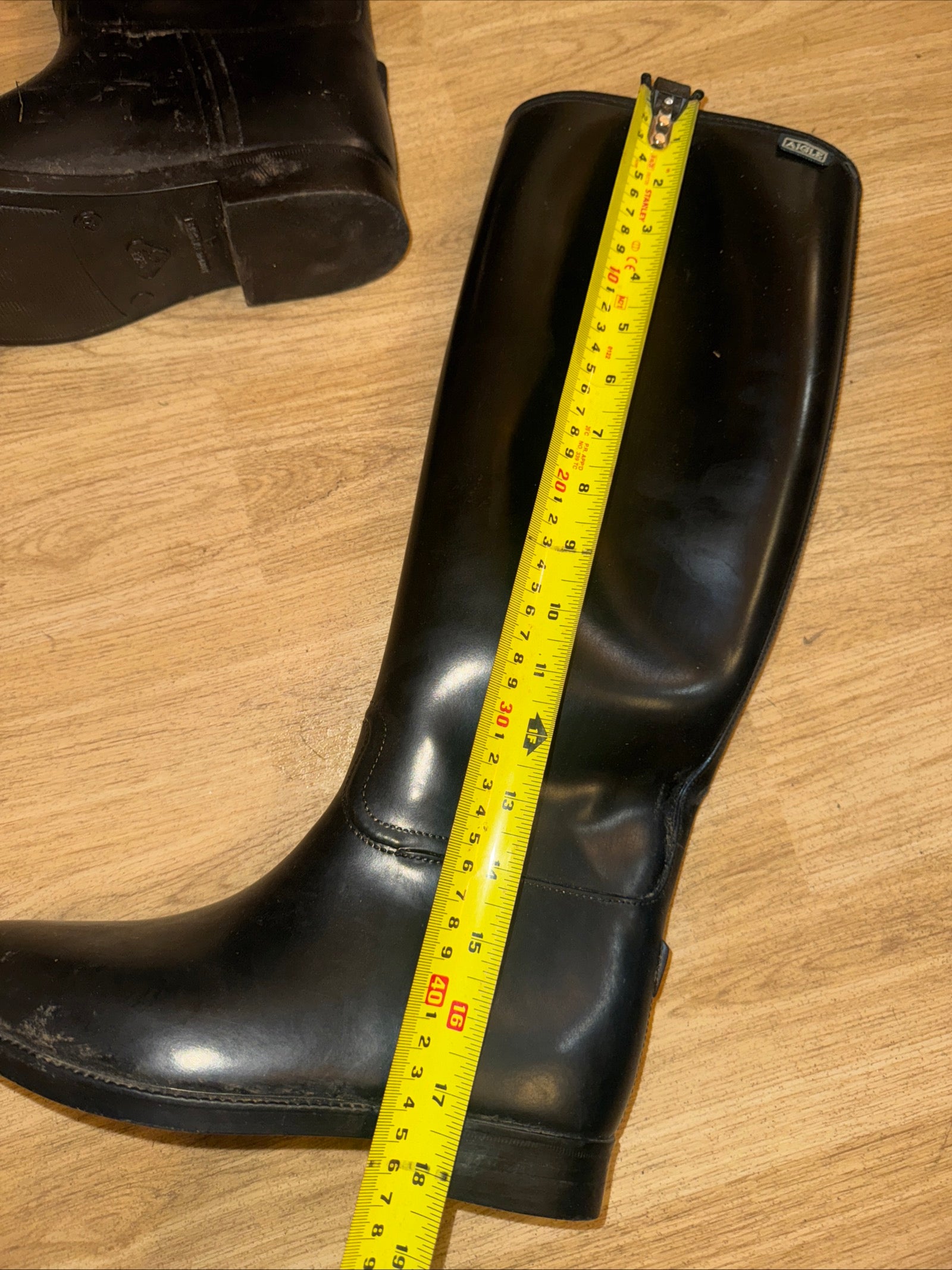 Aigle Long Rubber Riding Boots SIZE 6