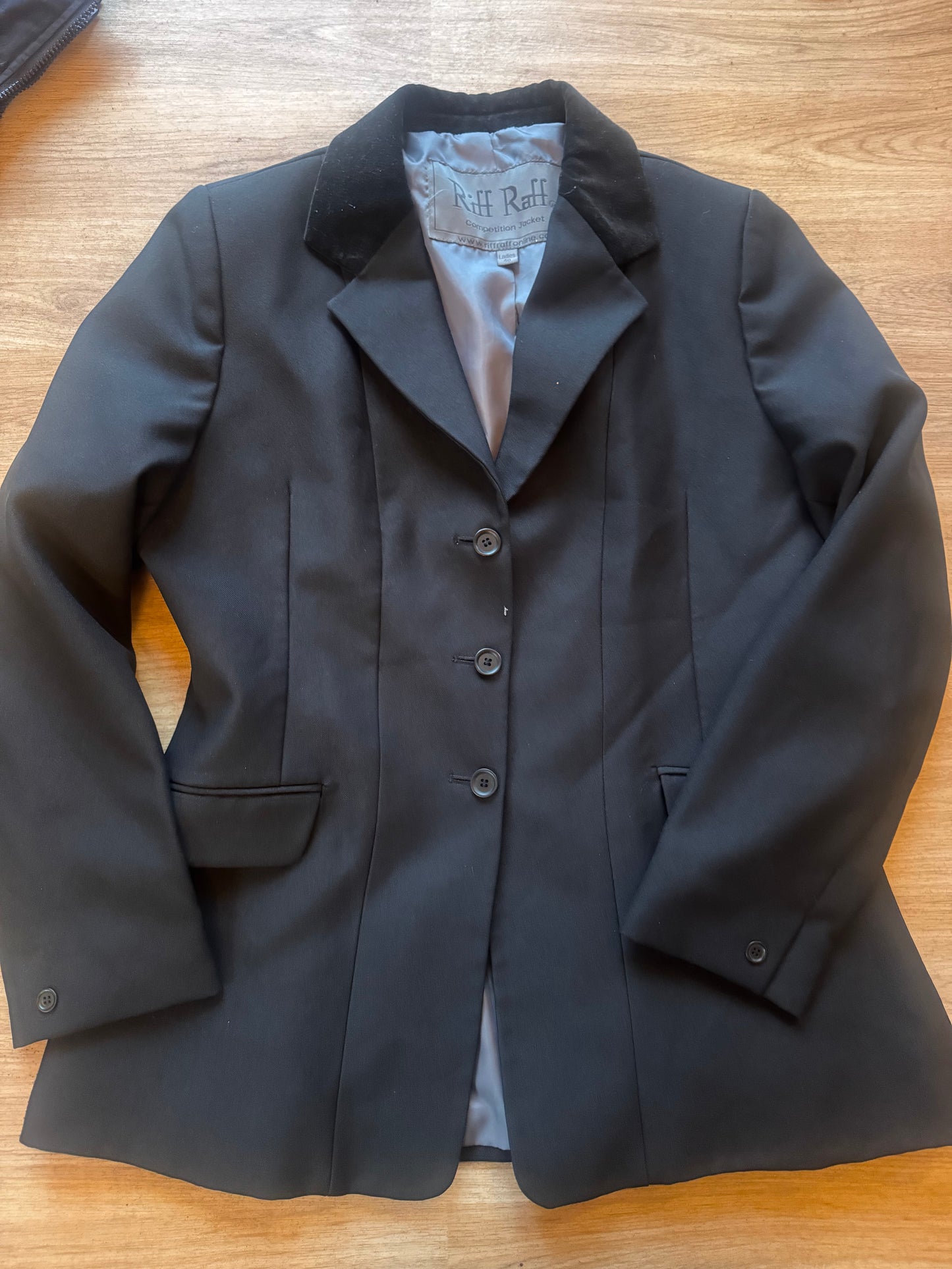 Riff Raff Black Ladies 42” Show Jacket