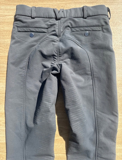 Eneng Grey Shell Stretchy Breeches 26” 28”  Ladies | Second Hand HorseRider Wear