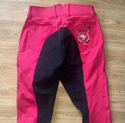 Laura Garrelli Shell Raspberry 26” Breeches