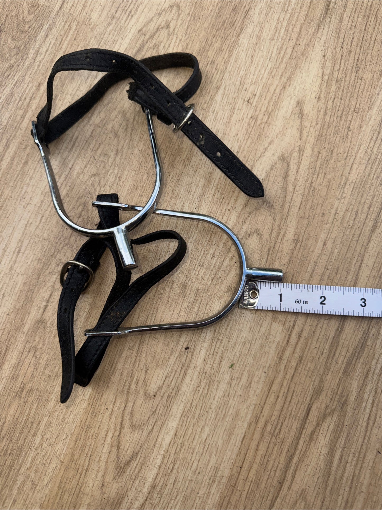 Ladies Prince Of Wales Spurs & Straps #2235