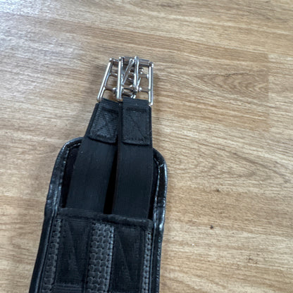 Dever 54” Black Elasticated Girth Padded Comfort Horse Tack
