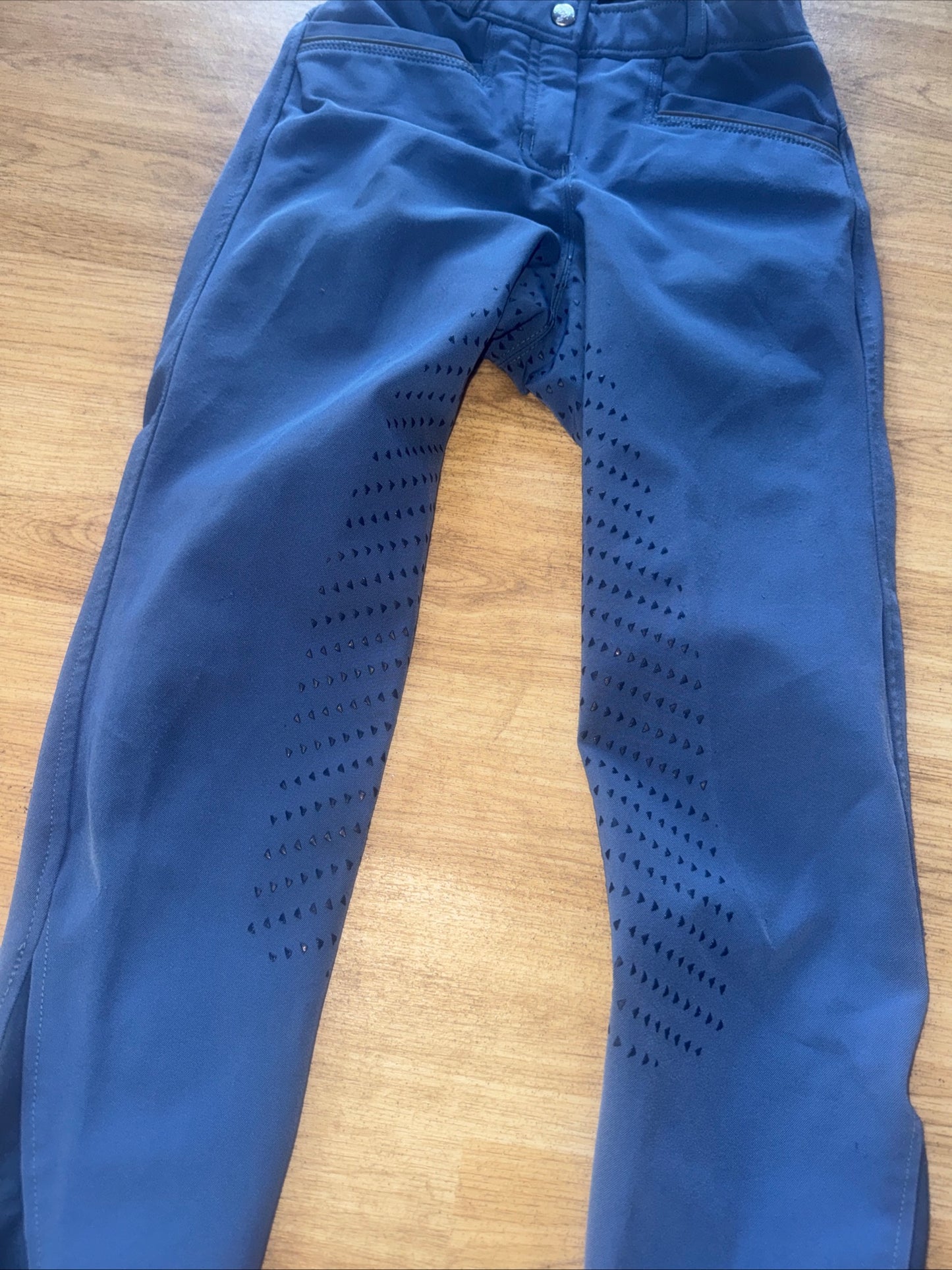 Eurostar Blue Ladies 24” Size 6 Breeches - Full Silicone Grip Seat