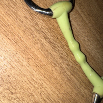 Eggbutt Mullen Mouth Snaffle 5” Like Happymouth Nylon Second Hand Tack