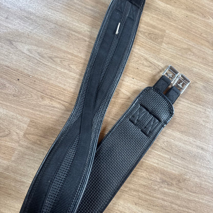 Dever 54” Black Elasticated Girth Padded Comfort Horse Tack