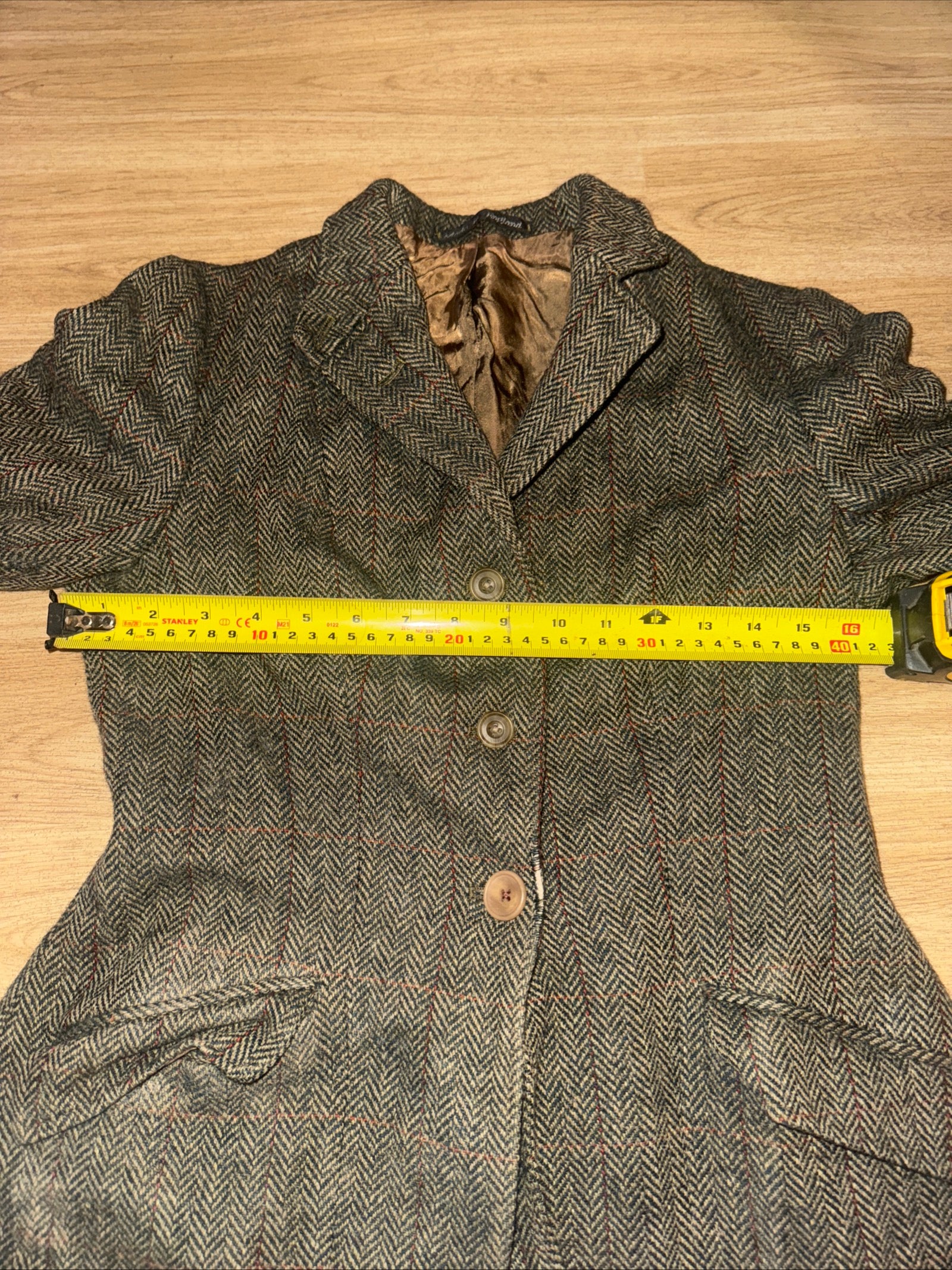 Foxley Maids 32” Wool Tweed Jacket