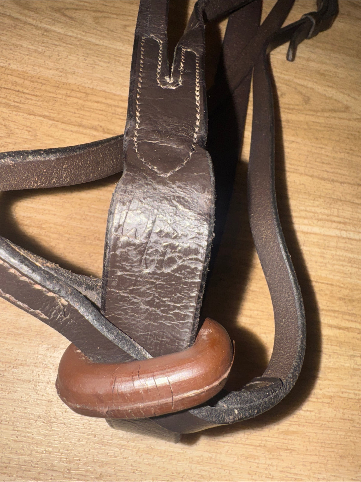 Hy Equestrian Brown Pony Running Martingale #43