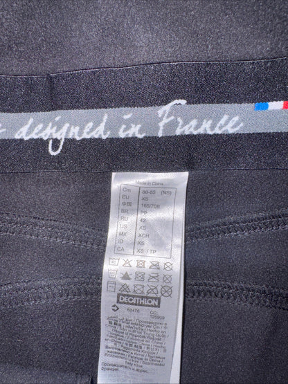 Fouganza Black Waterproof Fleece Breeches | Ladies 26” Warm