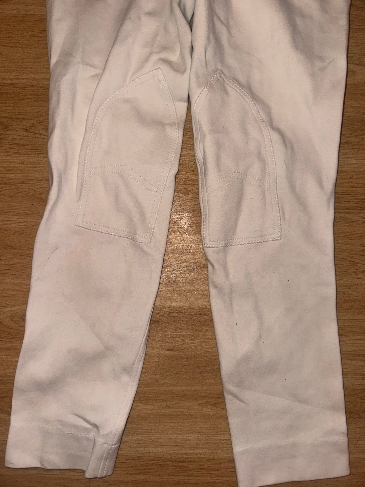 Gallop White Competition Jodphurs 32” R | Horse Riding Show Jumping Gear