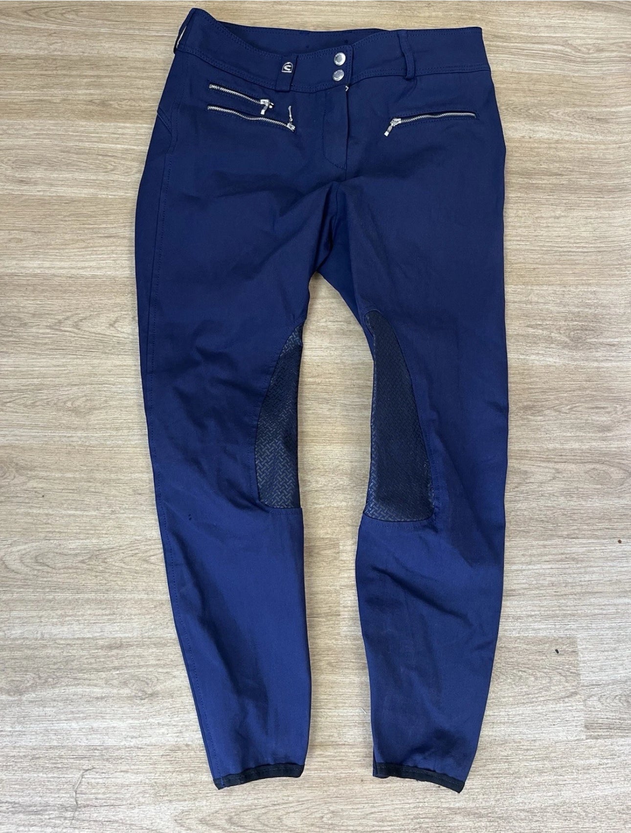 Cavallo Ladies 28” Cavagrip Navy  Breeches