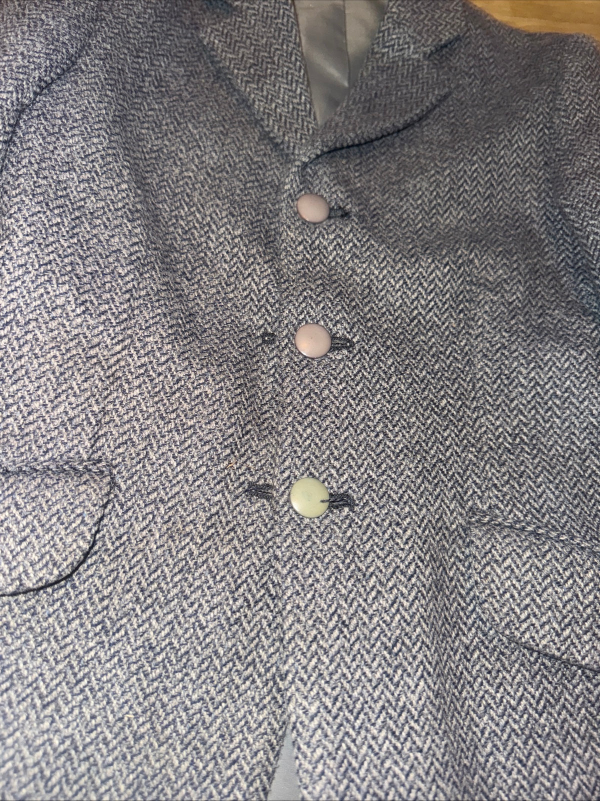 Mears Grey Tweed Show Jacket Childs 28”  #71