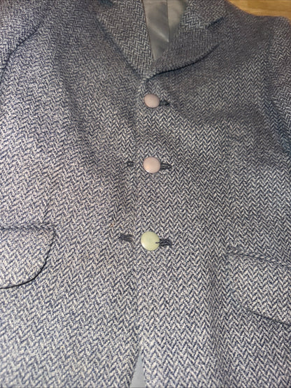Mears Grey Tweed Show Jacket Childs 28”  #71