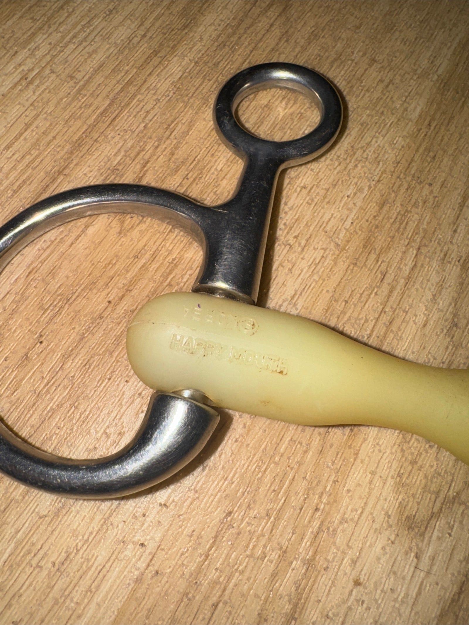 Happymouth 5.5” Straight Bar Hanging Cheek Snaffle - MULLEN