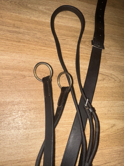 Brown Cob English Running Martingale #41