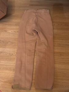 Shires Saddlehuggers Beige Breeches - Childs 20”