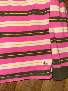 Toggi Pink Stripe Size 18 Polo Top