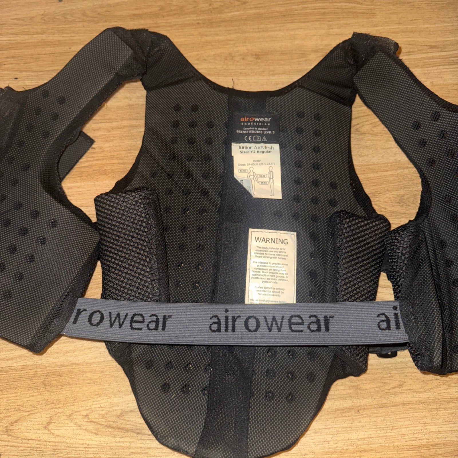 Airowear Junior Airmesh Y2 Reg 2018 Body Protector