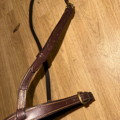 Fancy Stitch Soft English Leather XF Noseband #91