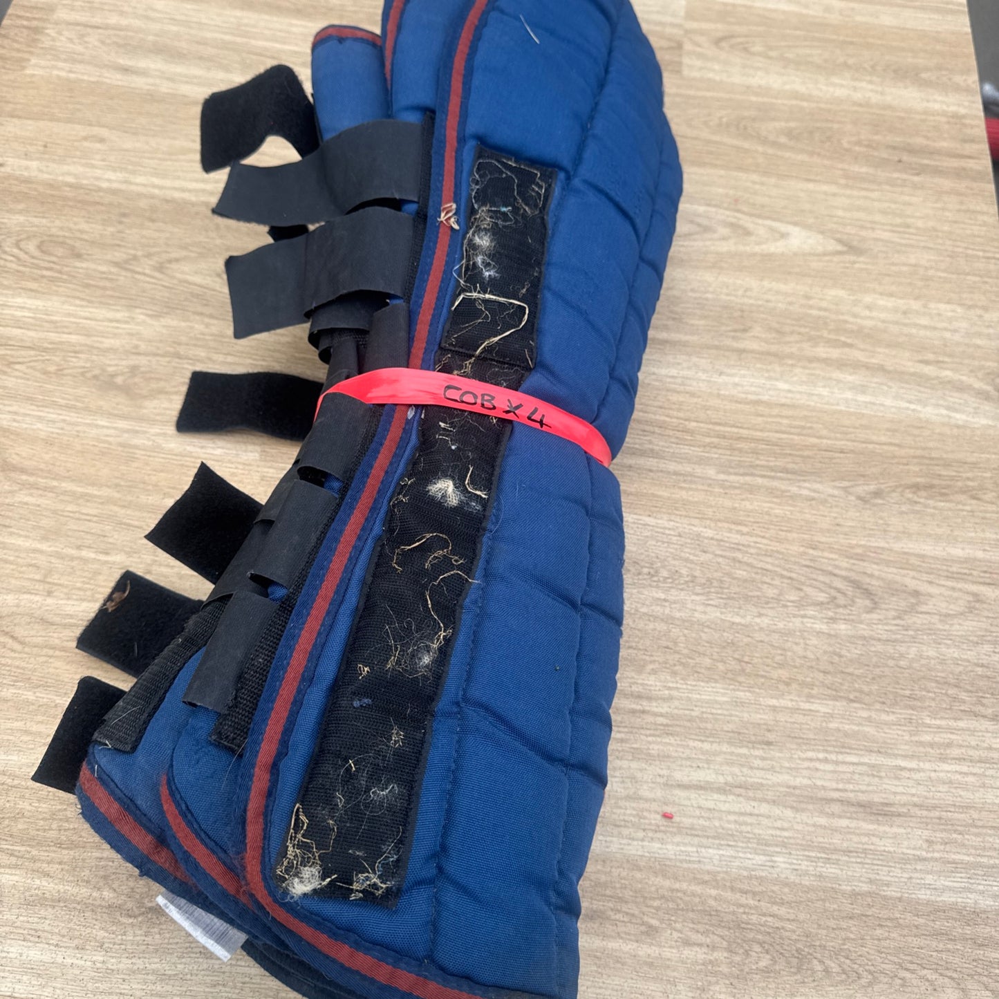 Cob Size Padded Travel Boots Set Second Hand Horse Tack