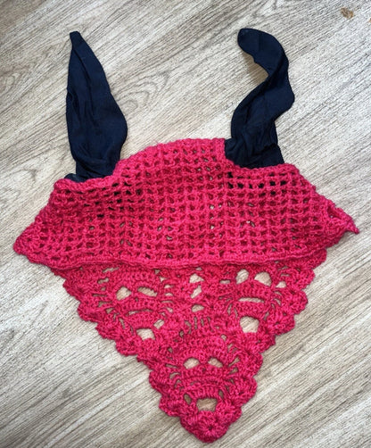Full Size Pink Soft Ear Veil Ears #1