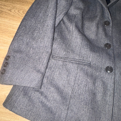Dublin Age 8 24” Grey Tweed Show Jacket Childs Hunting Showing Show #1