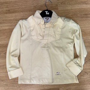 Shires Aubrion Canary 5/6yrs Show Shirt