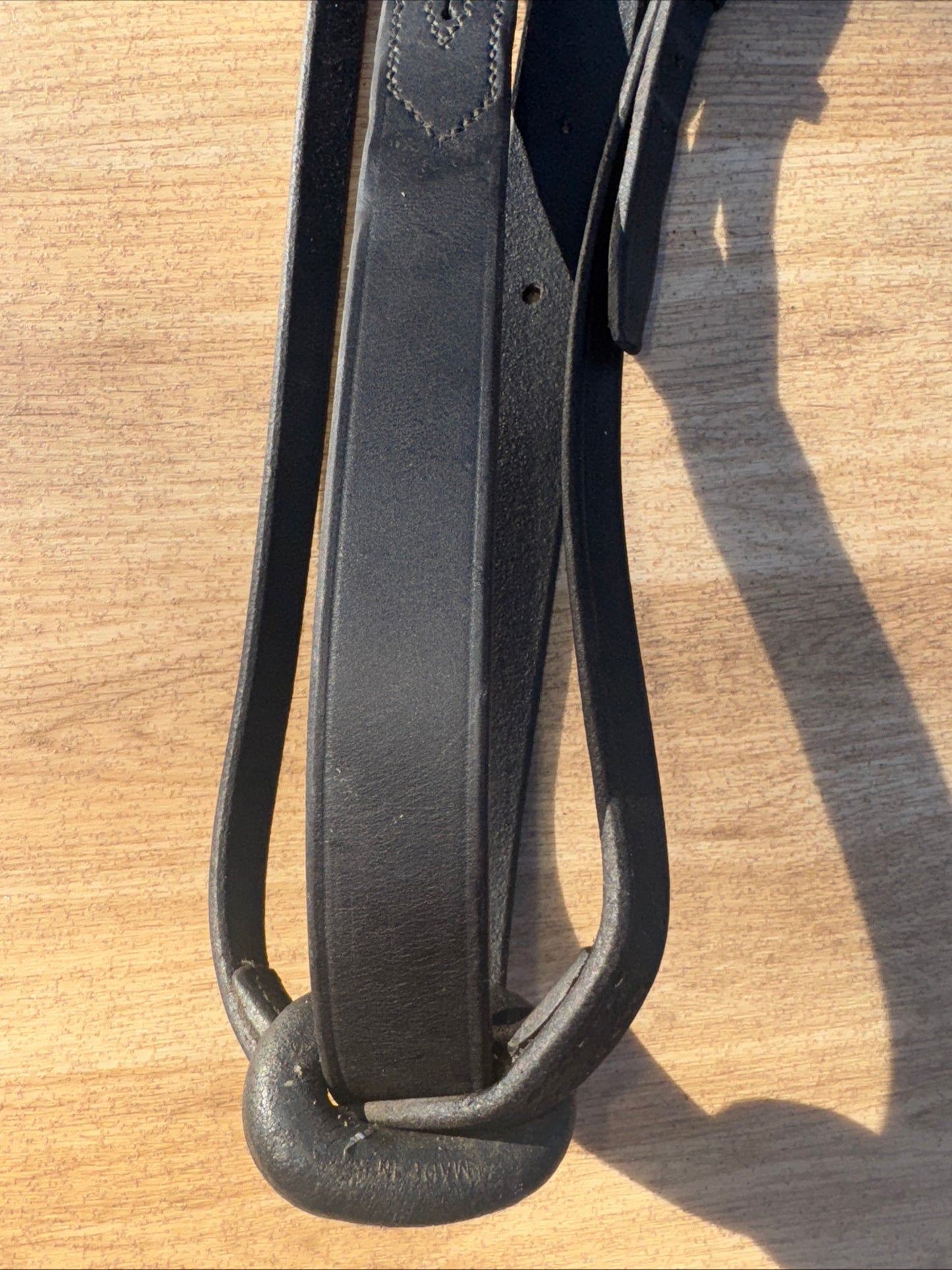 English Leather Brown Full Size Running Martingale #16