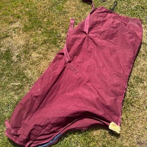 Burgandy 6’6 Stable Sheet  - Travel Rug