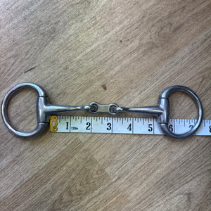 5” French Link Small Ring Snaffle