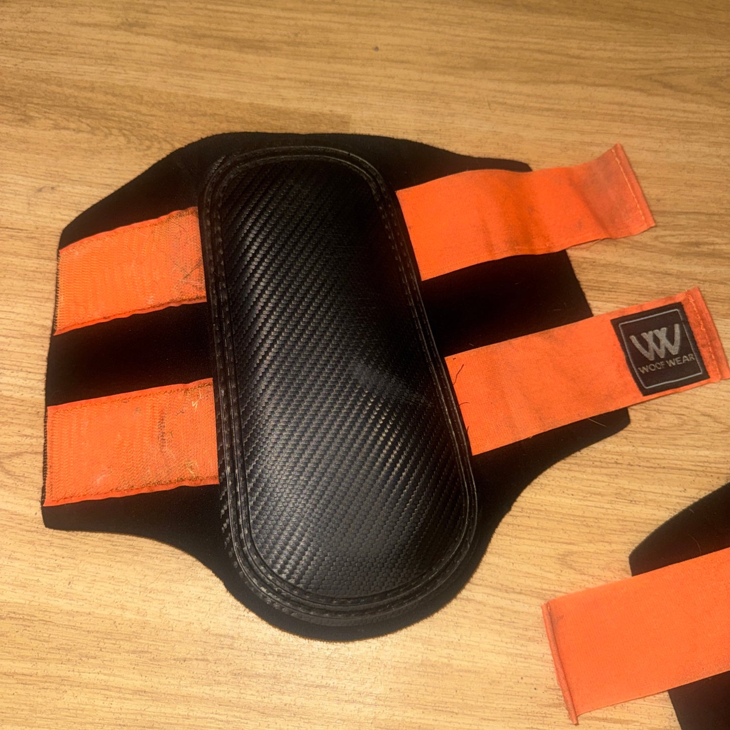 Woof Wear Orange Size Large Brushing Boots