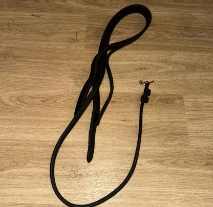 Black COB ENGLISH Leather Headpiece -  #361
