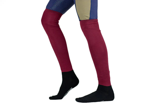 Cameo Marmaduke Childrens Burgandy Socks