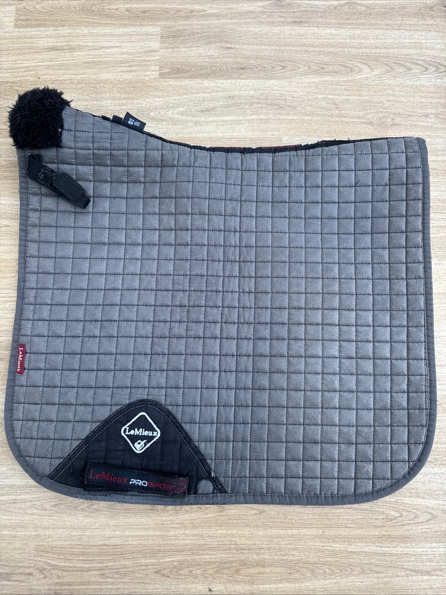Lemieux Grey Pro Sport Dressage Saddle Pad Size Large Second Hand Horse Tack