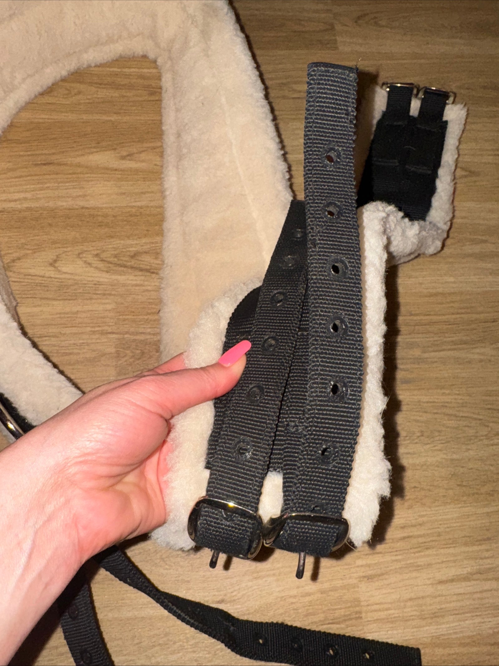 Shires Fluffy Lined Lunging Roller - FREE Postage