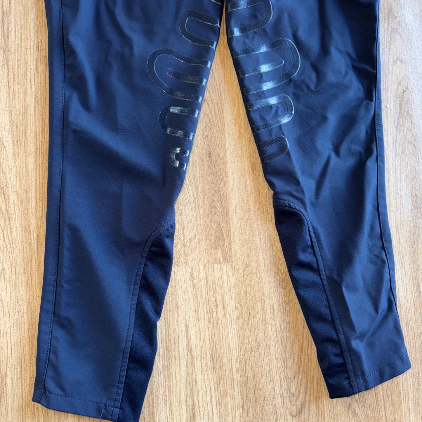 Silicone Grip Navy Shell Ladies Breeches 32”