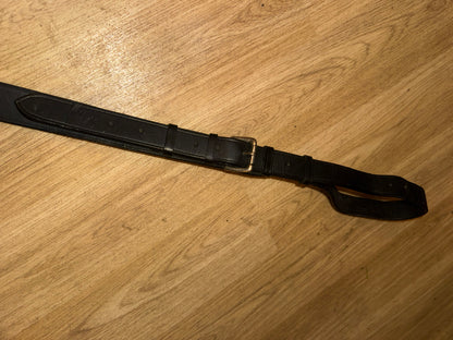 Black Leather Full Size Crupper - Saddle Harness Second Hand Tack