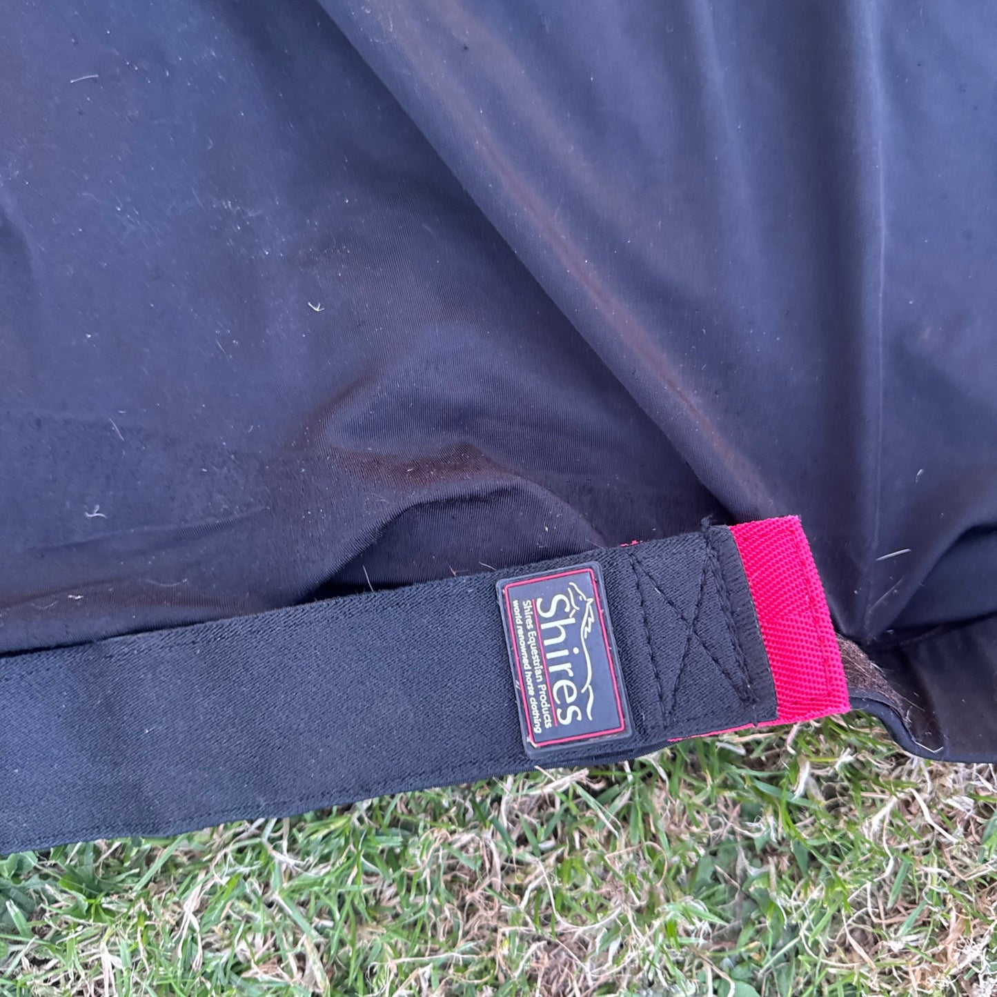 Shires Black Lycra Anti Rub Bib Vest XF XL Second Hand Horse Tack  #48
